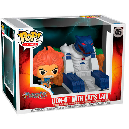 Figura POP Town Thundercats Lion-O with Cat's Lair