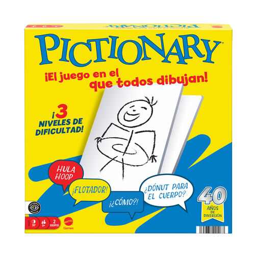 Juego mesa Pictionary español