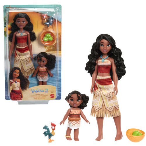 Disney Vaiana Moana 2 Vaiana & Simea blister 2 dolls