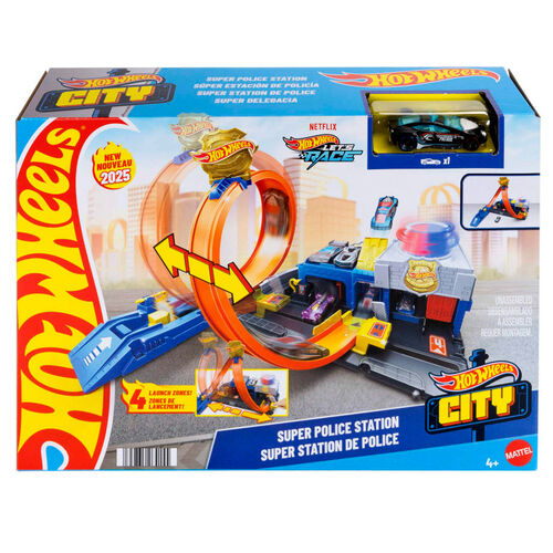 Hot Wheels City Super Police Station