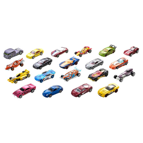 Hot Wheels blister 20 assorted cars