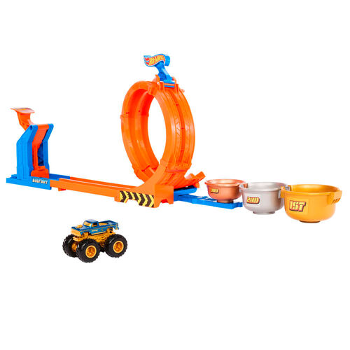 Pista Trofeo del Desafío Bigfoot Monster Trucks Hot Wheels