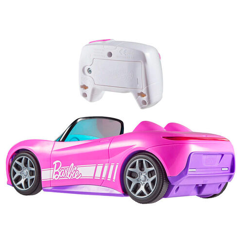 Coche Descapotable radio control Barbie Hot Wheels