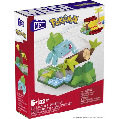 MEGA Construx Pikachu y Bulbasaur Pokemon surtido