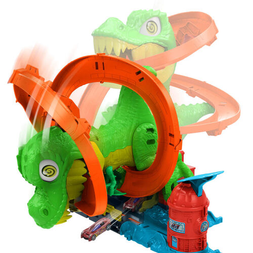 Pista Estacion de Bomberos T-Rex City Hot Wheels