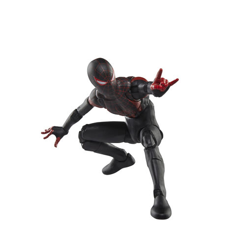 Figura Miles Morales Ultimate Spider-Man Marvel Legends 15cm