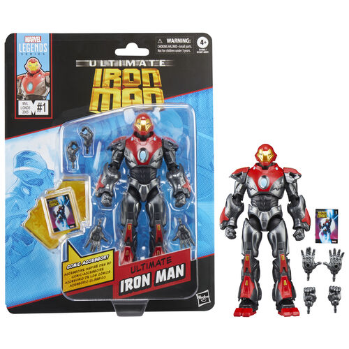 Figura Iron Man Ultimate Iron Man Marvel Legends 15cm