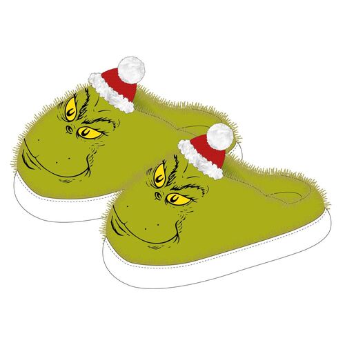 The Grinch adult slippers