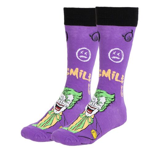 DC Comics Joker pack 3 adult socks