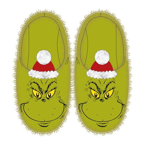 The Grinch adult slippers