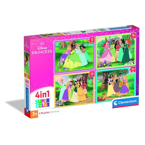 Disney Princess puzzle 12+16+20+24pcs