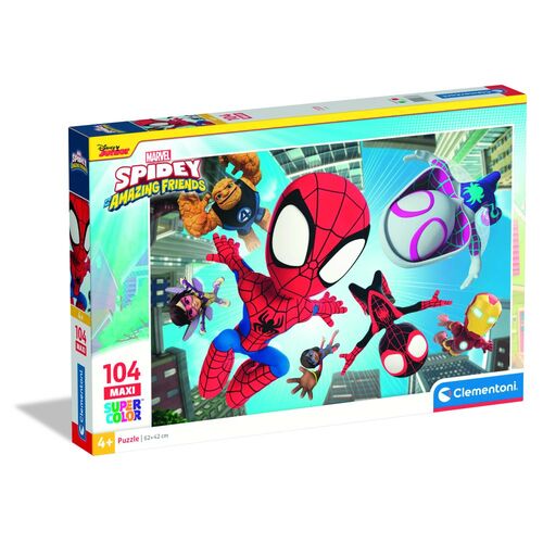 Puzzle maxi Spidey and His Amazing Friends Marvel 104pzs