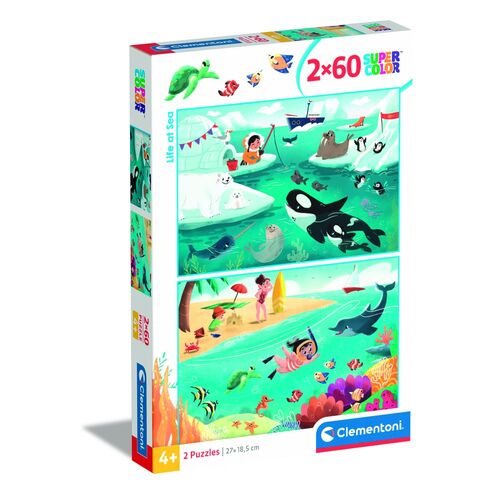 Life At Sea puzzle 2x60pcs