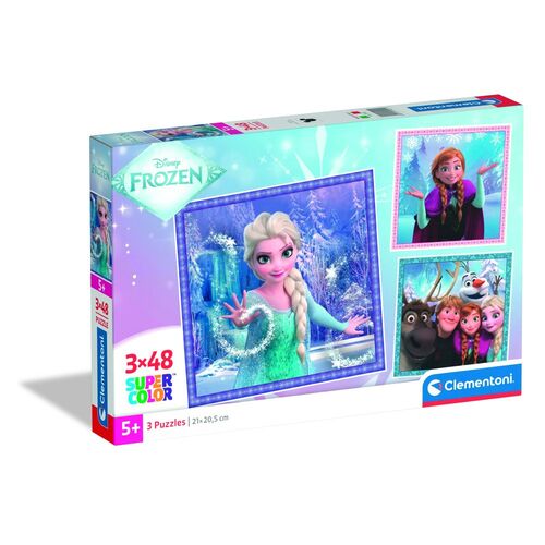 Disney Frozen puzzle 3x48pcs