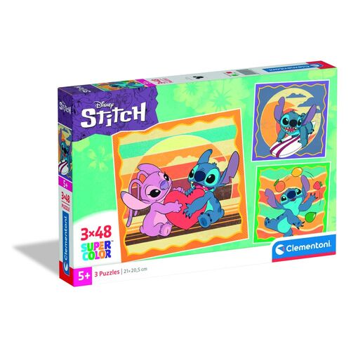 Puzzle Stitch Disney 3x48pzs