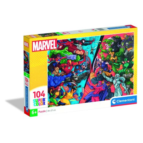 Marvel Heroes vs Villains puzzle 104pcs