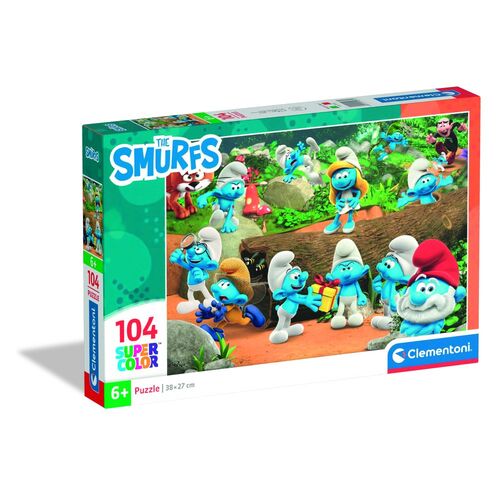 The Smurfs puzzle 104pcs