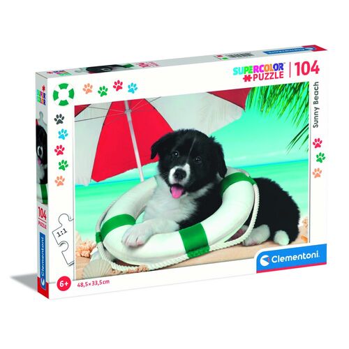 Sunny Beach super puzzle 104pcs