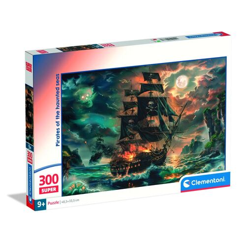 Pirates of the Haunted Seas super puzzle 300pcs