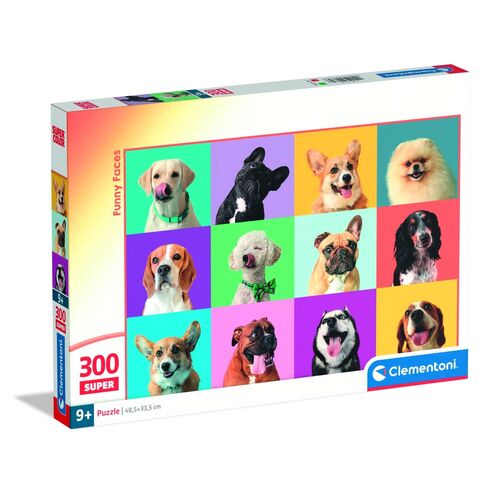 Puzzle super Caras Divertidas 300pzs