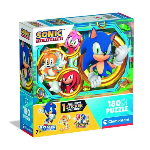 Puzzle Sonic the Hedgehog 180pzs