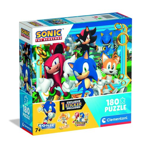 Puzzle Sonic the Hedgehog 180pzs