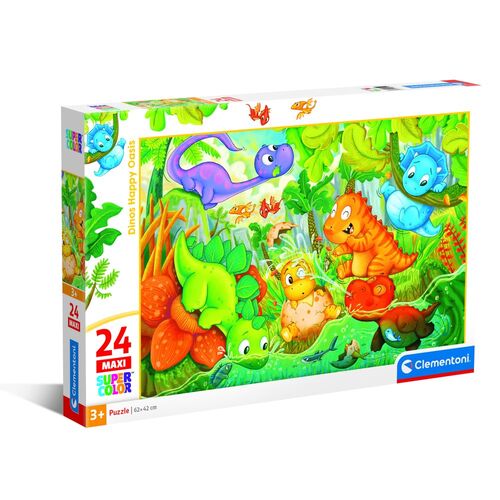 Dinos Happy Oasis maxi puzzle 24pcs