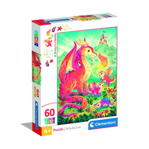 Dragons Family puzzle 60pcs