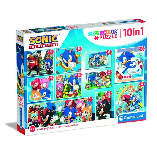 Puzzle Sonic the Hedgehog 18+30+48+60pzs