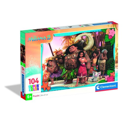 Disney Vaiana Moana 2 puzzle 104pcs