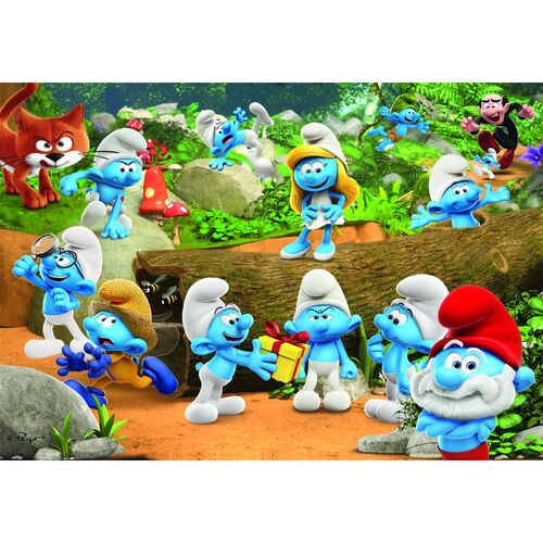 The Smurfs puzzle 104pcs