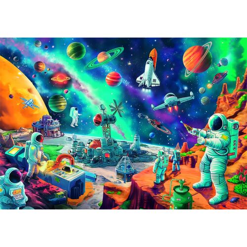 Tripulacion Cosmica puzzle 104pcs