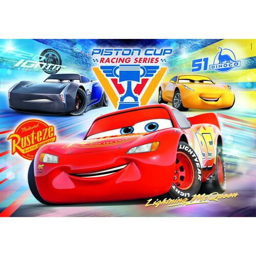 Disney Pixar Cars super puzzle 104pcs