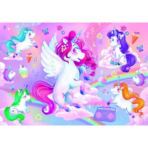 Jolly Unicorns maxi puzzle 24pcs