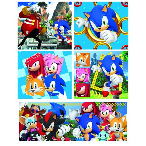 Puzzle Sonic the Hedgehog 18+30+48+60pzs