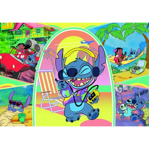 Puzzle super Stitch Disney 180pzs