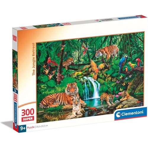 Puzzle super Retiro en la Selva 300pzs