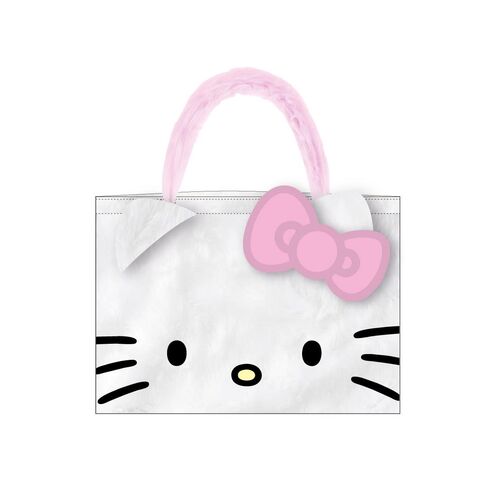 Bolsa shopping peluche Hello Kitty