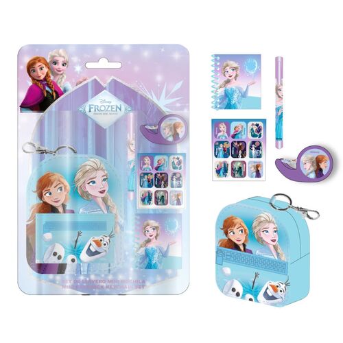 Set papaleria Mini Mochila Frozen Disney