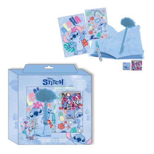 Disney Stitch Diary set