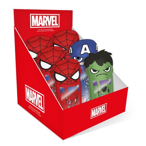 Portatodo peluche Los Vengadores Avengers Marvel surtido