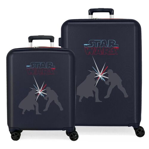 Star Wars Swords ABS pack 2 trolley suitcases