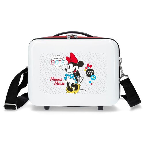 Disney Minnie Enjoy The Days Dots adaptable ABS vanity case