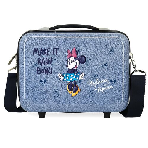 Disney Minnie It Rain Bows adaptable ABS vanity case