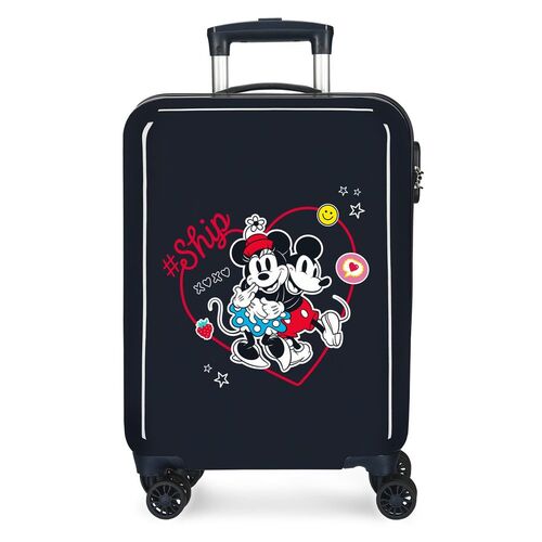 Maleta trolley ABS Ship Always Be Kind Mickey & Minnie Disney 55cm