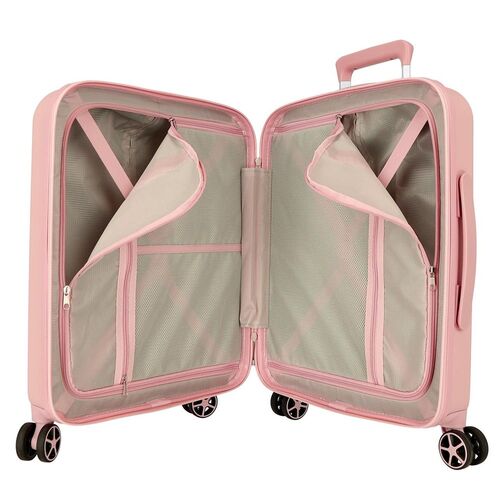 Disney Mickey & Minnie Kisses ABS trolley suitcase 55cm