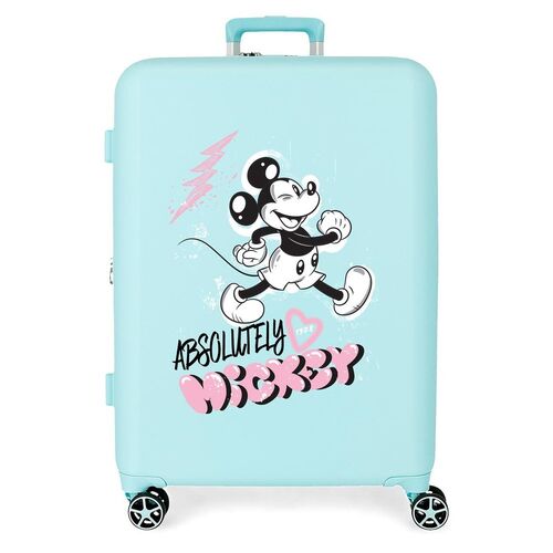 Disney Mickey & Minnie Kisses ABS trolley suitcase 70cm