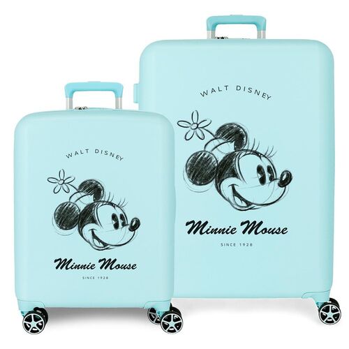 Disney Minnie You Are Magic ABS pack 2 trolley suitcases