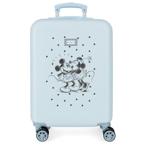 Disney Mickey & Minnie Kisses ABS trolley suitcase 55cm