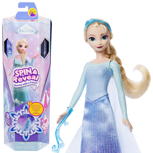 Disney Frozen Spin And Reveal Elsa doll